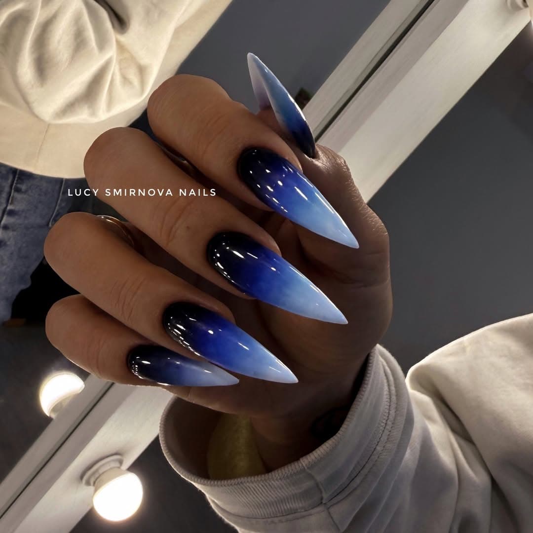 Салонный nail art с мягкими оттенками